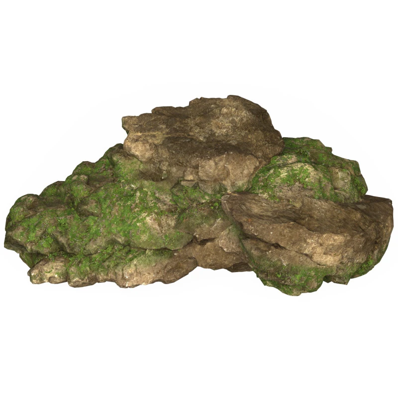 Mountain Rock 11 3D Model .c4d .max .obj .3ds .fbx .stl .blend 
