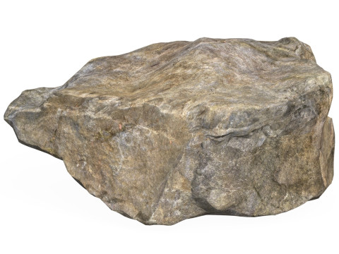 Low Poly Stone Rock 01 Modelo 3D