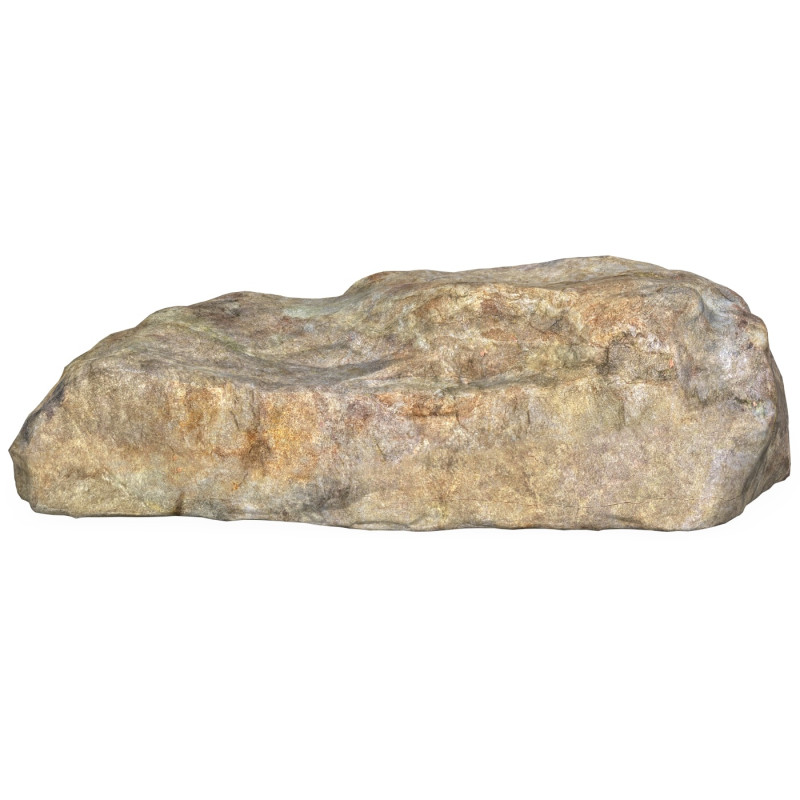 Low Poly Stone Rock 02 3D Model .c4d .max .obj .3ds .fbx .stl .blend 