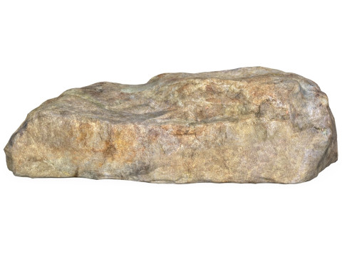 Low Poly Stone Rock 02 Modelo 3D