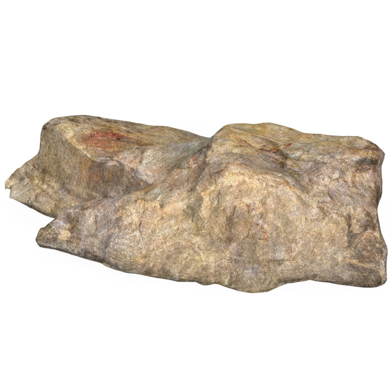 Low Poly Stone Rock 04 3D Модель .c4d .max .obj .3ds .fbx .stl .blend 