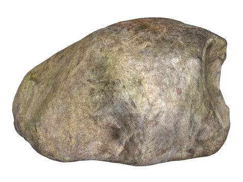 Low Poly Stone Rock 05 3D Model