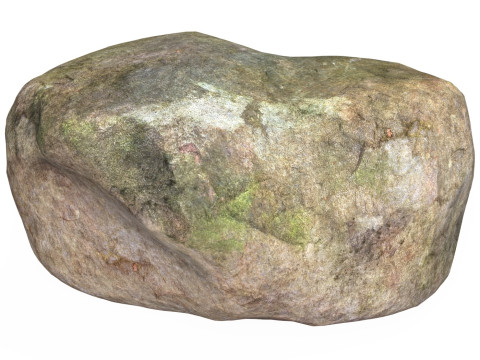 Low Poly Stone Rock 07 Modelo 3D