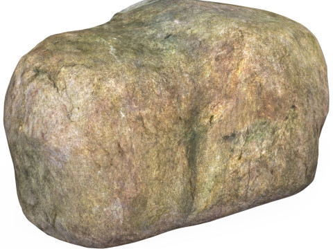 Low Poly Stone Rock 07 3D 模型