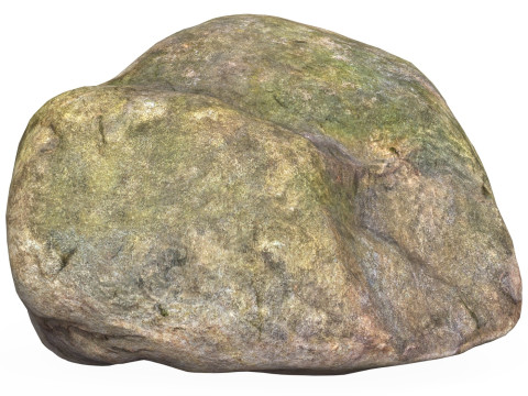 Low Poly Stone Rock 08 Modelo 3D