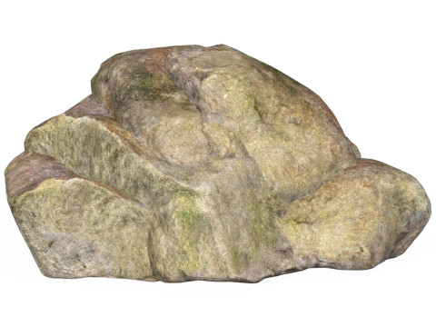 Low Poly Stone Rock 10 Modelo 3D