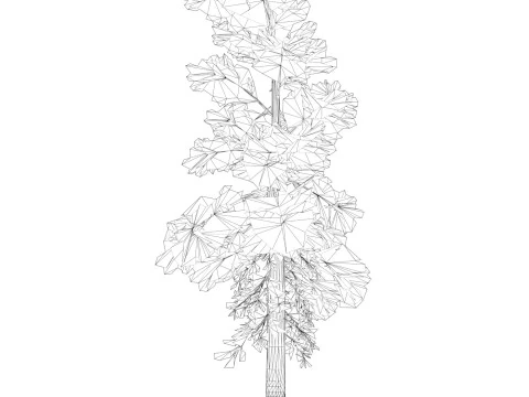 Game Ready Tree 22 3D Model