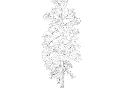 Game Ready Tree 24 3D Model