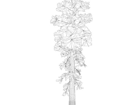 Game Ready Tree 27 3D Model