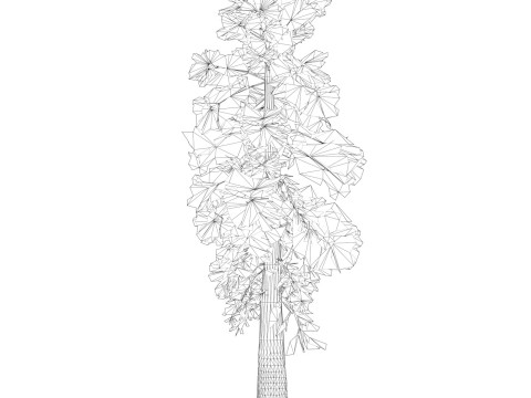Game Ready Tree 28 3D Model