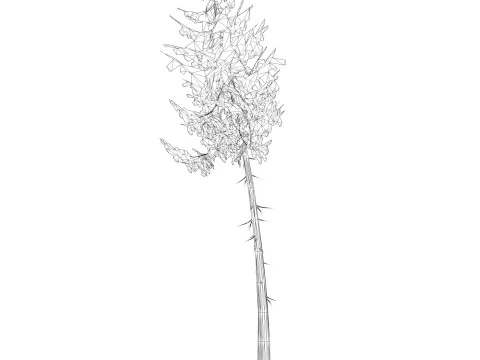 Game Ready Tree 38 3D Model