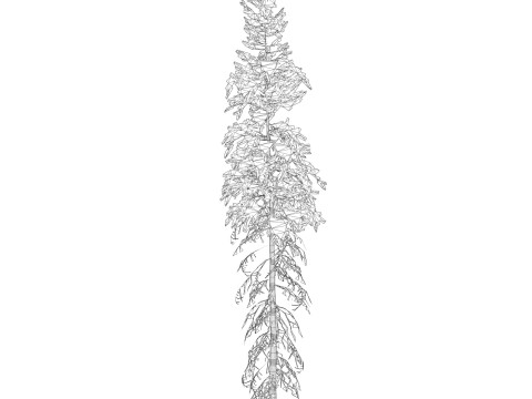 Game Ready Tree 40 3Dモデル