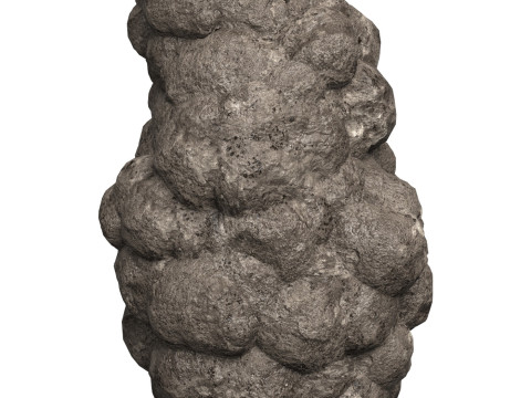 Game Ready Mud Rock 03 Modelo 3D