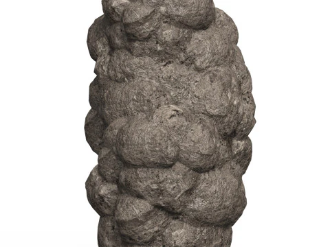 Game Ready Mud Rock 03 3D Model