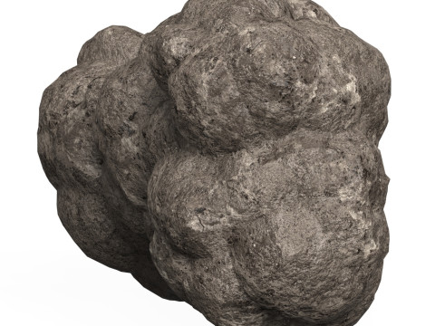 Game Ready Mud Rock 05 3D Модель