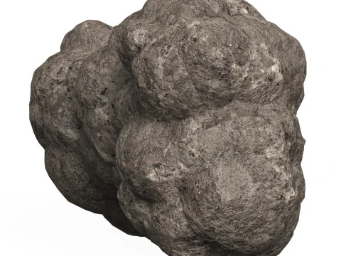 Game Ready Mud Rock 05 3D Model