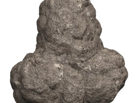 Game Ready Mud Rock 06 Modelo 3D