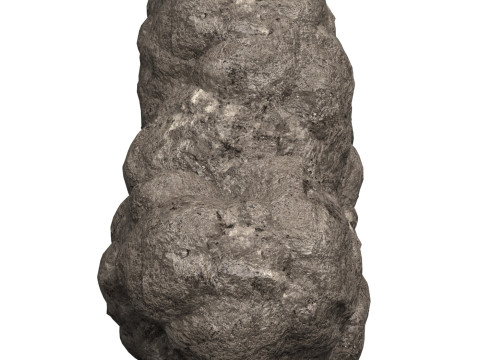 Game Ready Mud Rock 06 3D Model