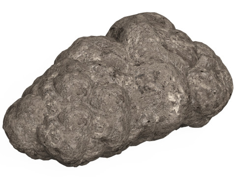 Game Ready Mud Rock 08 Modelo 3D