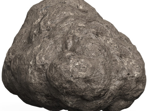 Game Ready Mud Rock 08 Modello 3D