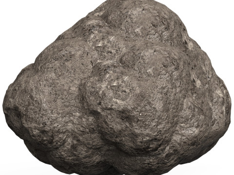 Game Ready Mud Rock 08 Modello 3D