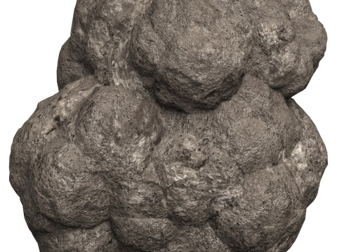 Game Ready Mud Rock 10 Modelo 3D