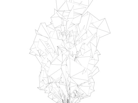 Game Ready Tree 54 3D Model