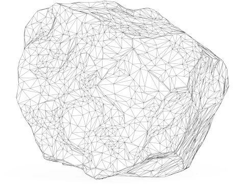 Roccia di montagna 17 Modello 3D