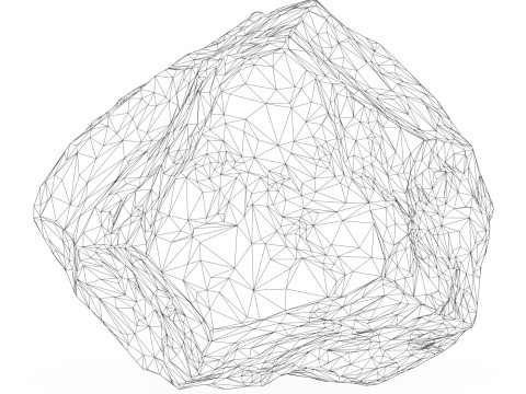 Mountain Rock 19 Modello 3D