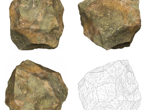 10 Mountain Rock Collection 3Dモデル