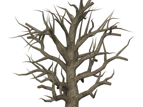 Game Ready Dead Tree 05 3D Model