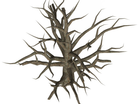 Game Ready Dead Tree 05 3D Model