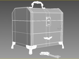 casket 3D Model