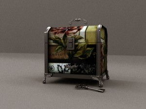 casket 3D Model