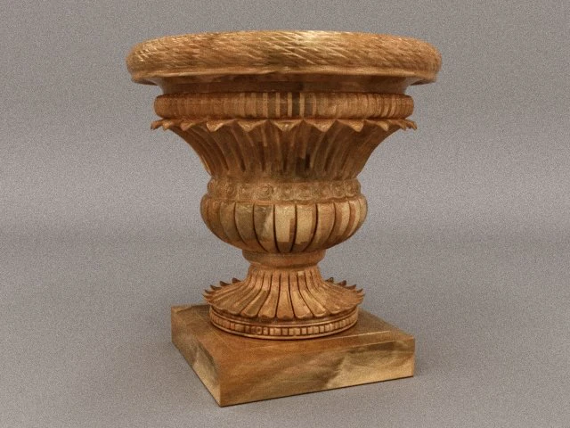 vase 3D Model .c4d .max .obj .3ds .fbx .stl .blend