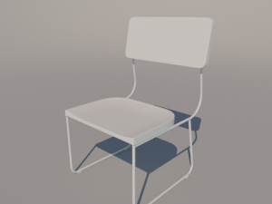 small industrial chair Modello 3D