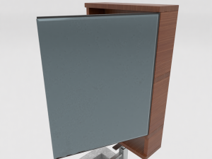 wash basin - sink with shelving Modèle 3D