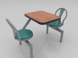 diner table Modelo 3D