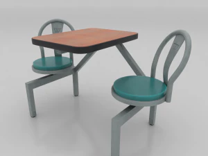 diner table 3D Model