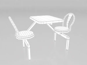 diner table 3D Model