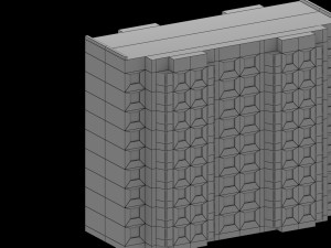 russian block of flats 111-93m serie Modelo 3D