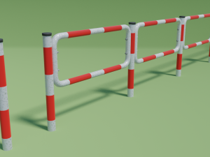 road barrier 3D Model
