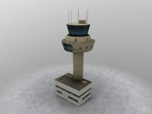 control tower 3D Model