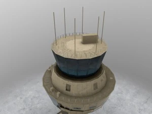 control tower 3D Model