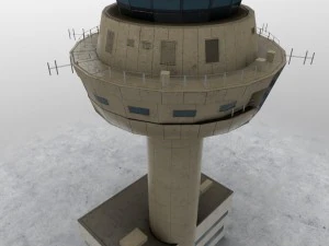 control tower 3D Model