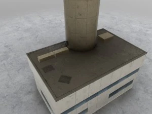 control tower 3D Model