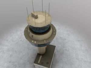 control tower 3D Model