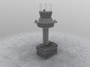 control tower 3D Model