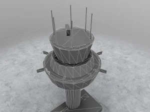 control tower 3D Model