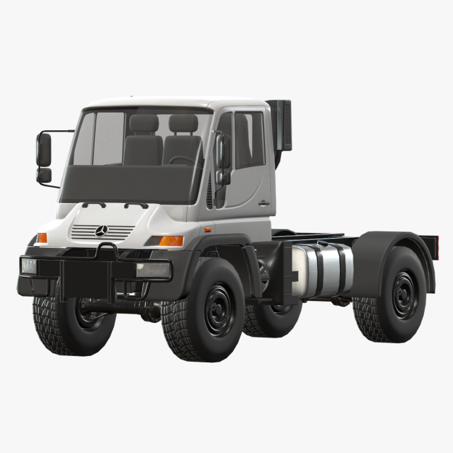 mercedes benz unimog u500 3D Model .c4d .max .obj .3ds .fbx .stl .blend 